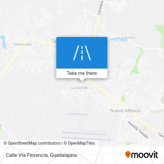 Calle Vía Florencia map