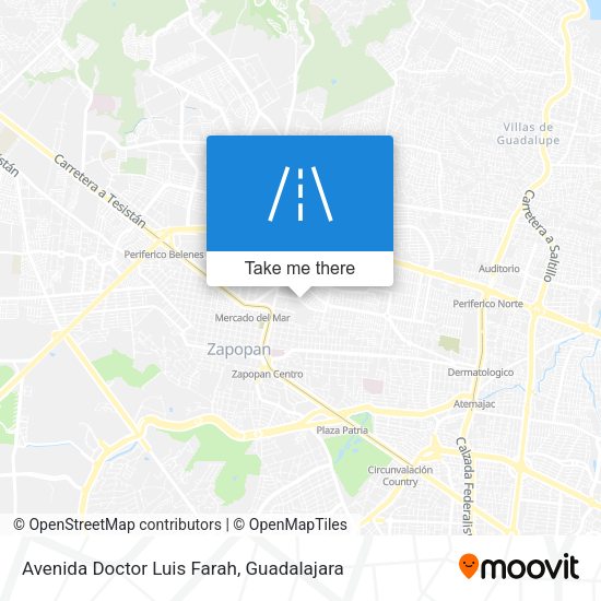 Avenida Doctor Luis Farah map
