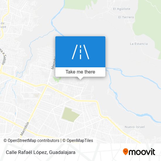 Mapa de Calle Rafaél López