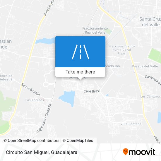 Circuito San Miguel map