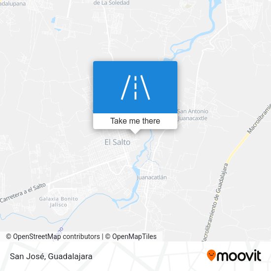 San José map