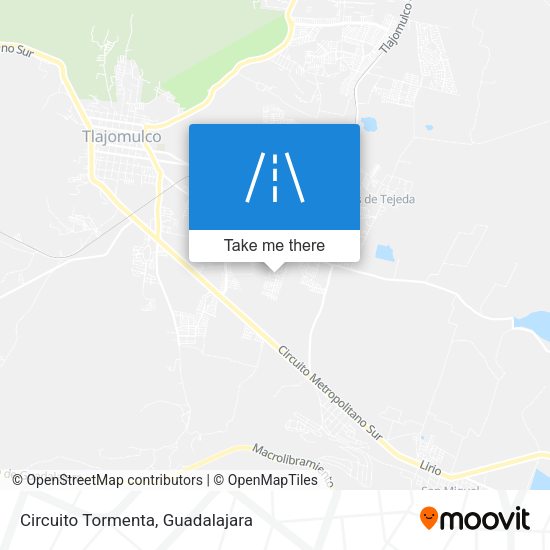 Mapa de Circuito Tormenta