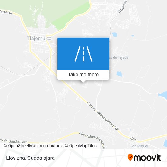Mapa de Llovizna