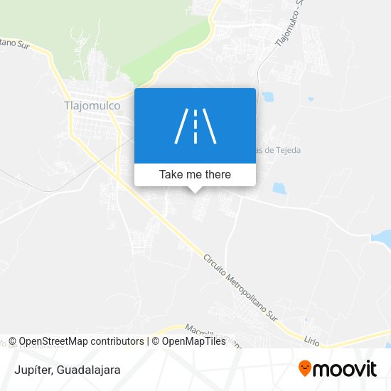 Mapa de Jupíter