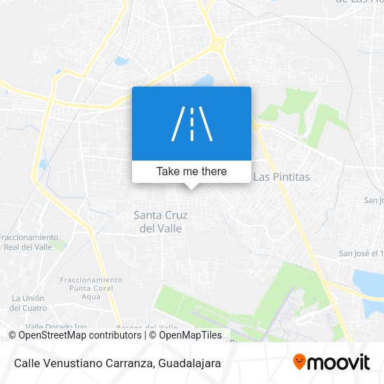Mapa de Calle Venustiano Carranza