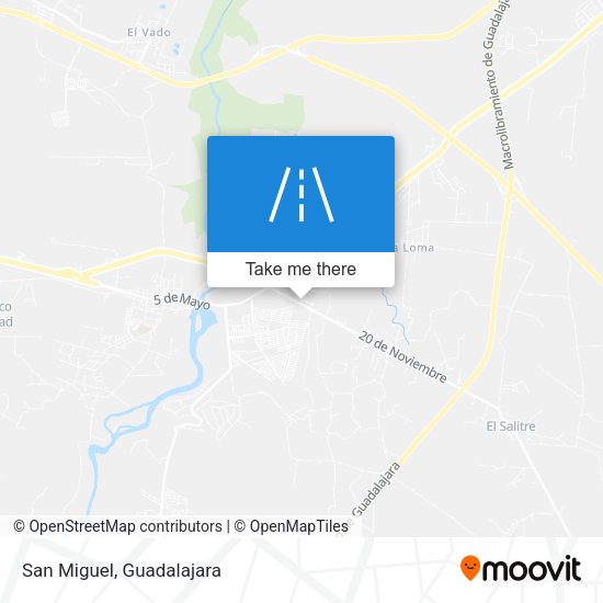 Mapa de San Miguel
