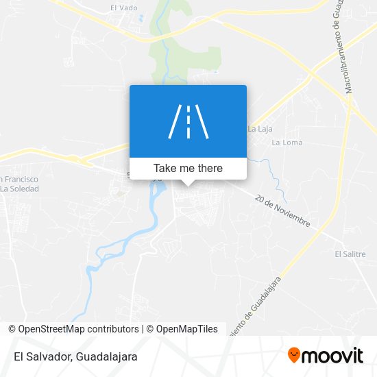 Mapa de El Salvador