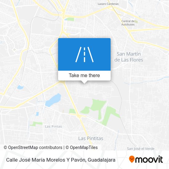 Calle José María Morelos Y Pavón map