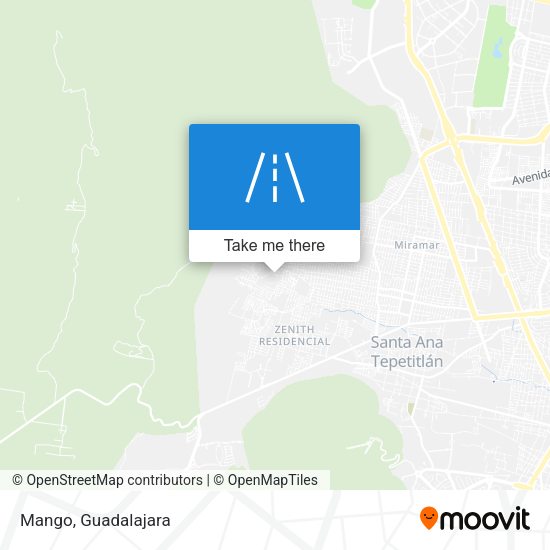 Mapa de Mango