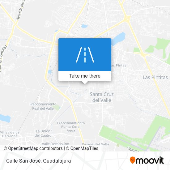 Mapa de Calle San José