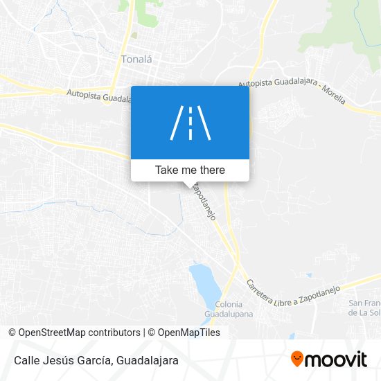 Mapa de Calle Jesús García