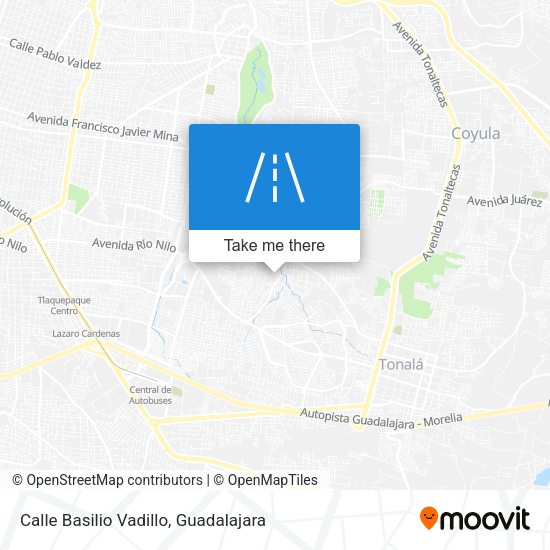 Calle Basilio Vadillo map
