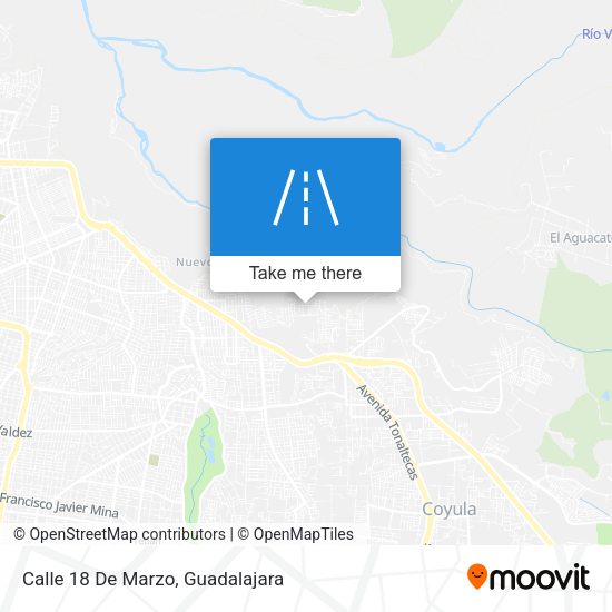 Calle 18 De Marzo map
