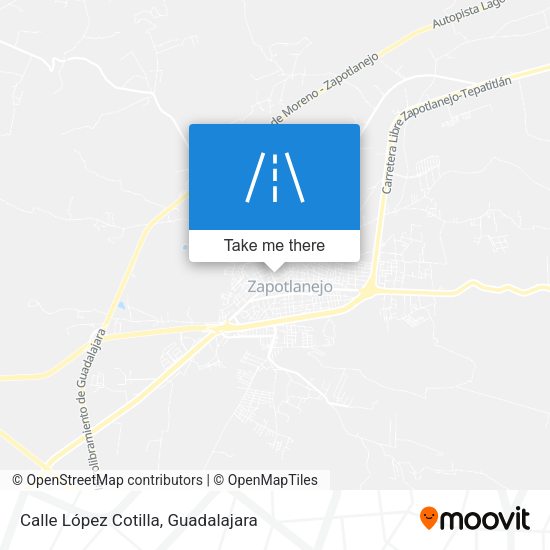 Calle López Cotilla map