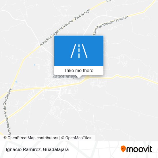 Ignacio Ramírez map