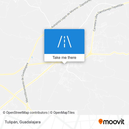 Mapa de Tulipán