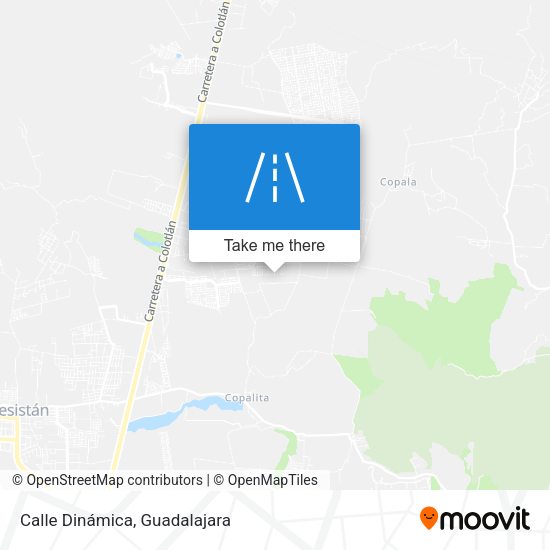 Mapa de Calle Dinámica