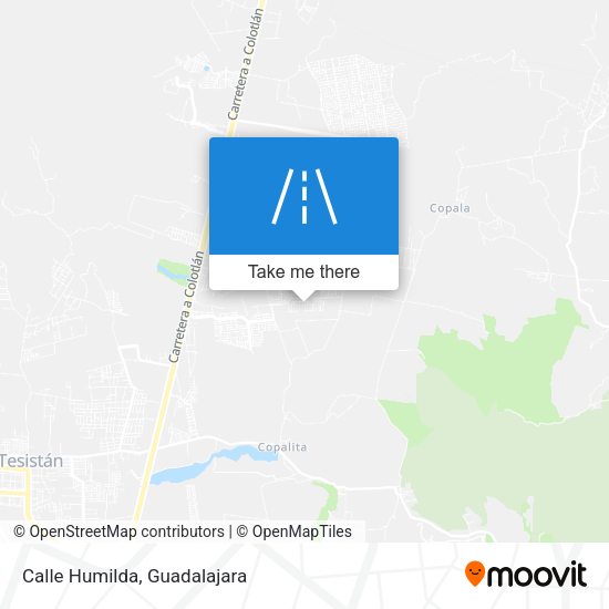 Mapa de Calle Humilda