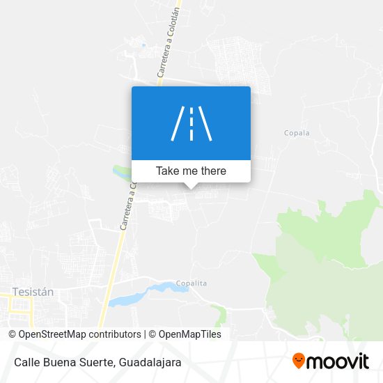 Mapa de Calle Buena Suerte