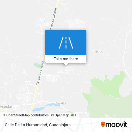 Calle De La Humanidad map