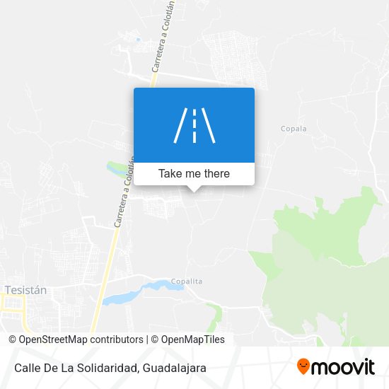 Calle De La Solidaridad map
