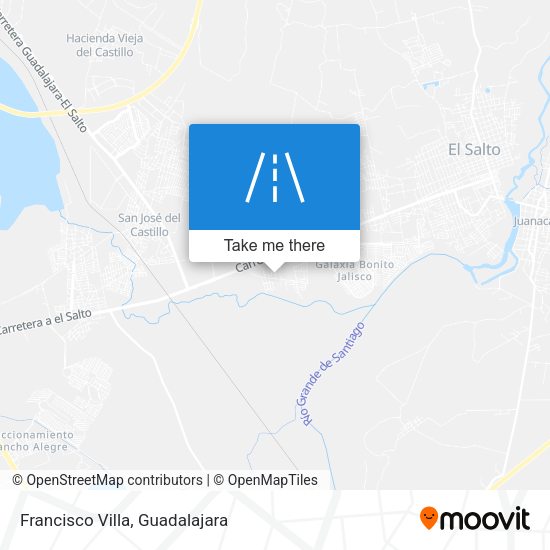 Mapa de Francisco Villa