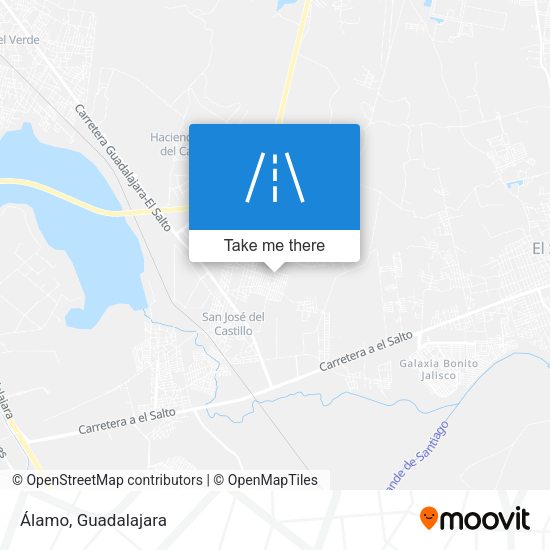 Mapa de Álamo