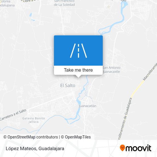 López Mateos map