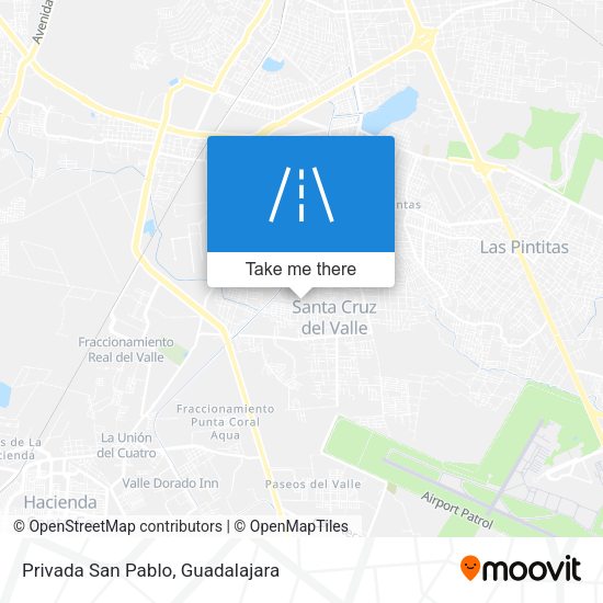 Privada San Pablo map