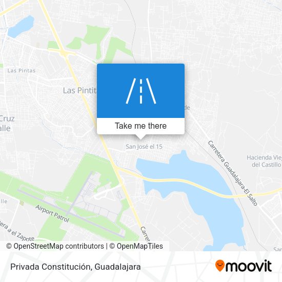 Mapa de Privada Constitución