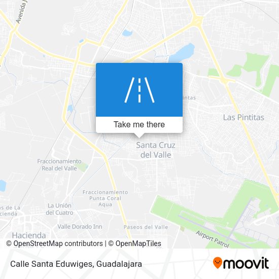 Mapa de Calle Santa Eduwiges