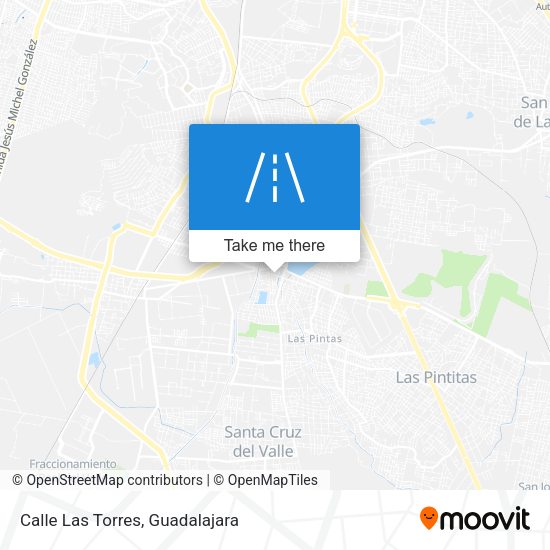 Mapa de Calle Las Torres
