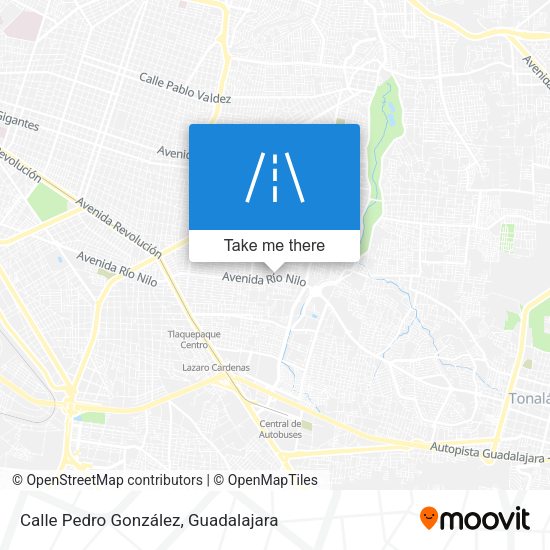 Calle Pedro González map