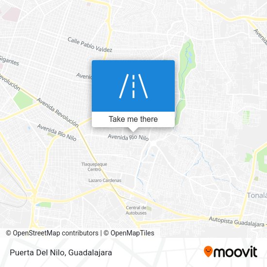 Mapa de Puerta Del Nilo