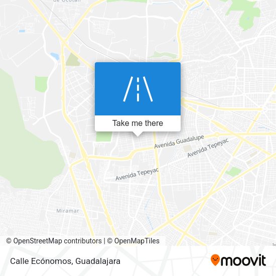 Calle Ecónomos map