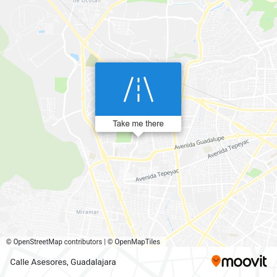Mapa de Calle Asesores