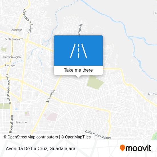 Avenida De La Cruz map