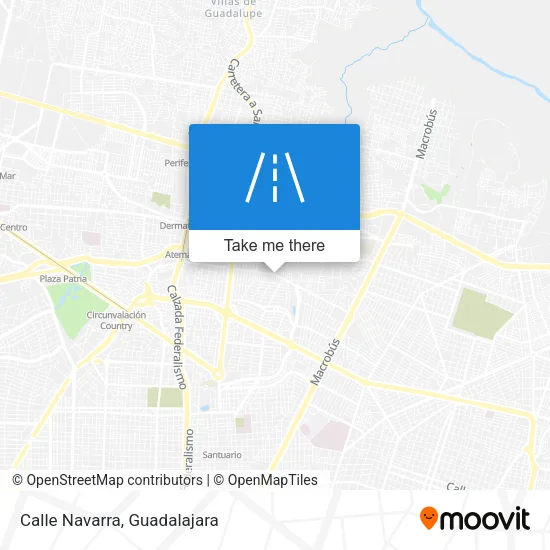 Mapa de Calle Navarra