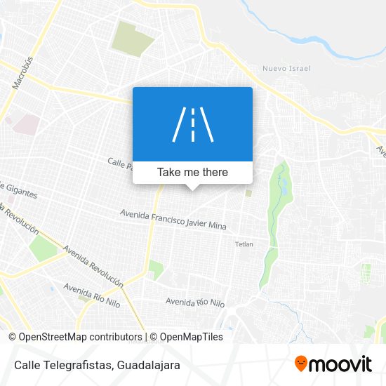 Calle Telegrafistas map