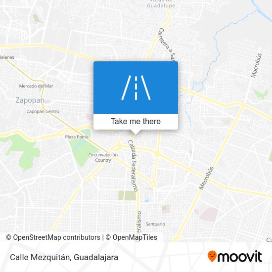 Calle Mezquitán map