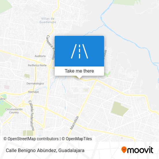 Calle Benigno Abùndez map