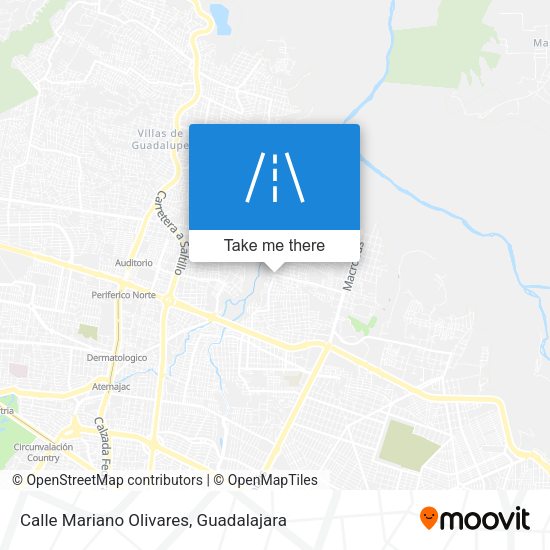 Calle Mariano Olivares map