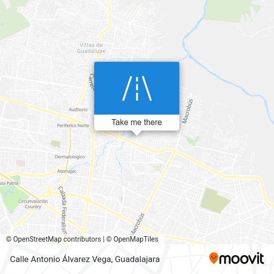 Calle Antonio Álvarez Vega map