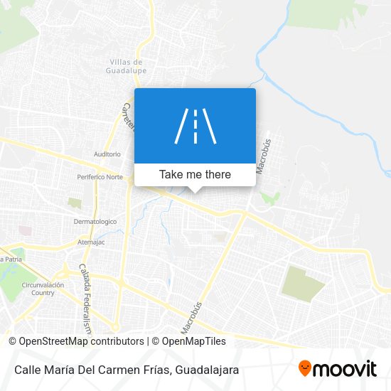 Calle María Del Carmen Frías map