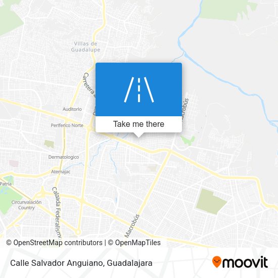 Calle Salvador Anguiano map
