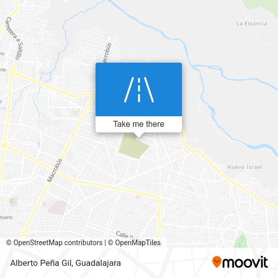 Alberto Peña Gil map
