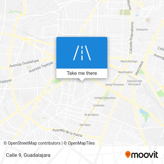 Mapa de Calle 9