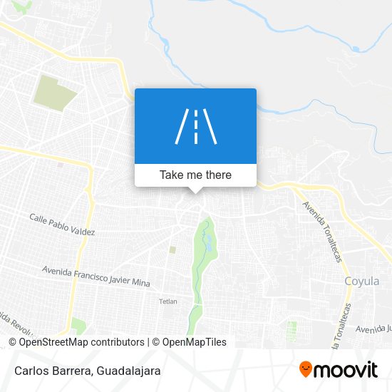 Carlos Barrera map