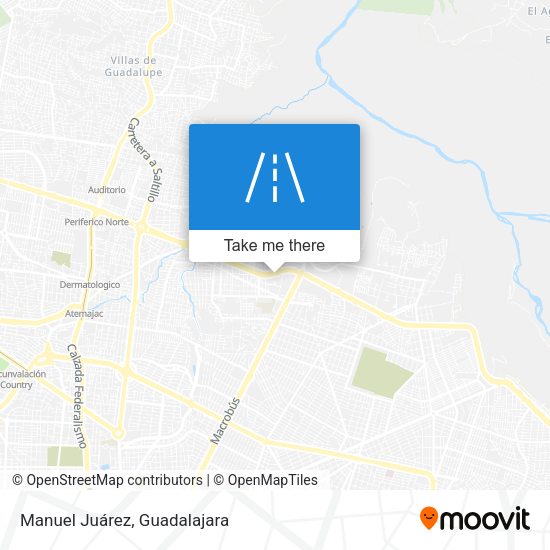 Manuel Juárez map