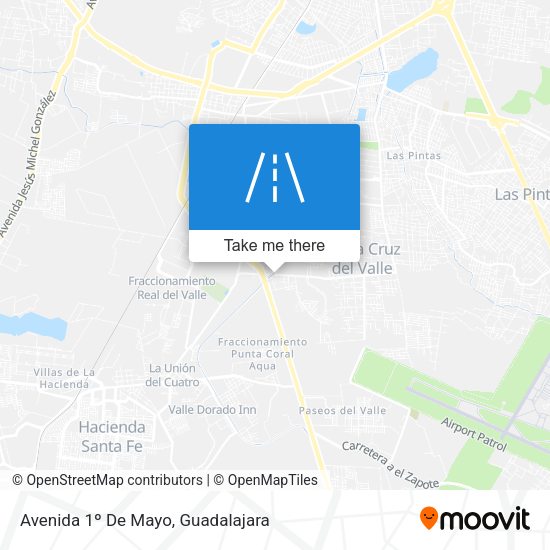 Avenida 1º De Mayo map